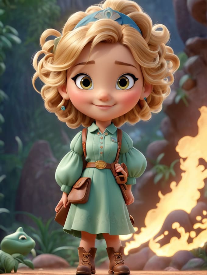 seo ai image with create disney pixar style generator