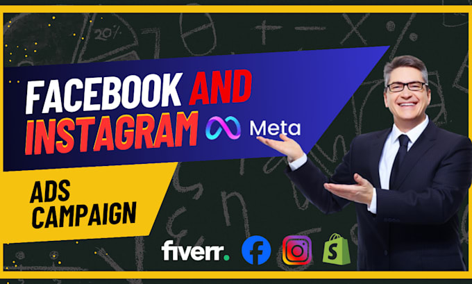 be your facebook ads campaign, meta ad and instagram advertising