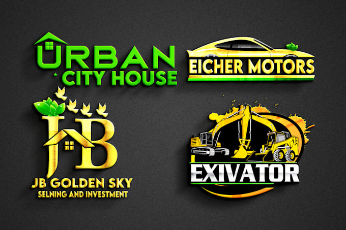 create fast perfect eye catching expert logo design for your business
