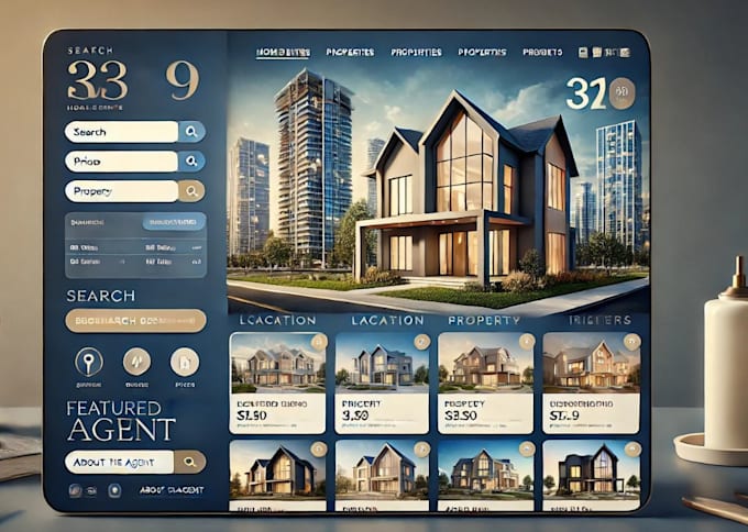 design real estate website, idx mls website, real estate agent, realtor website
