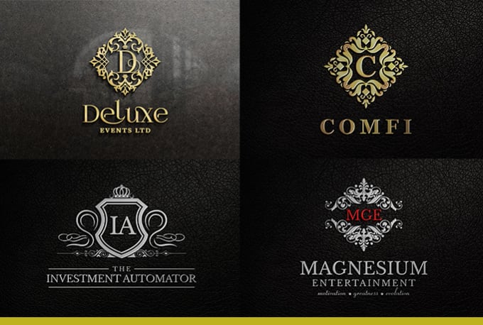 design heraldic luxury logo