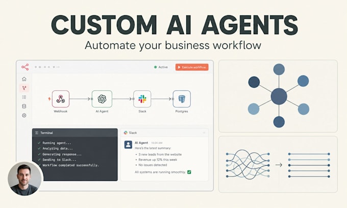 build a custom ai agent for your business workflow