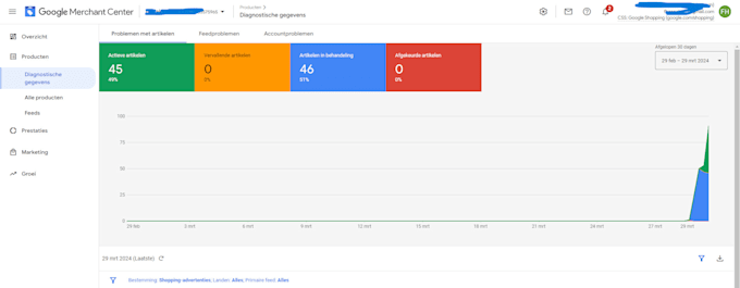 fix shopify google merchant center misrepresentation