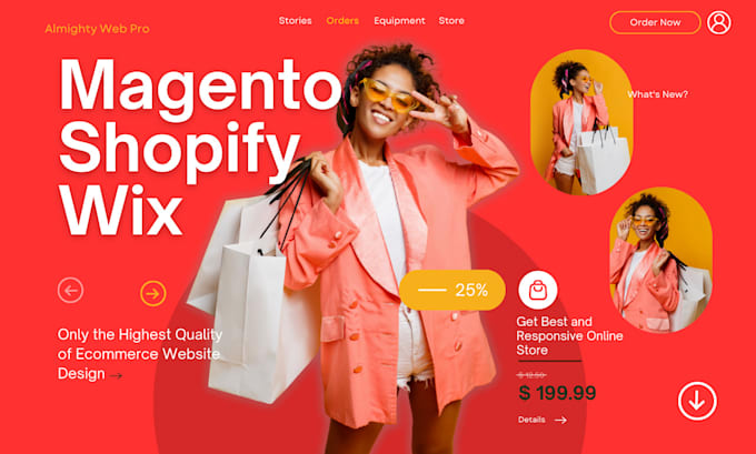 magento2 shopify store fix magento store wordpress website wix ecommerce website
