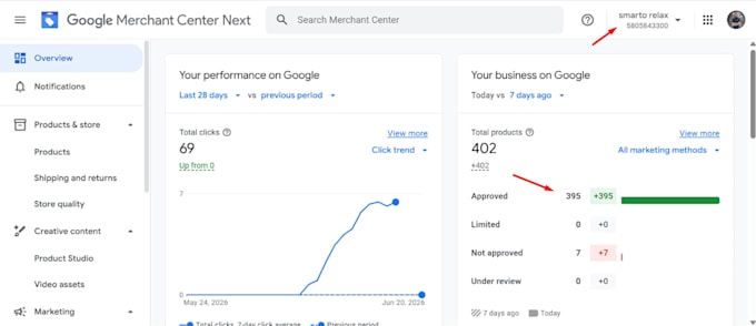 fix google merchant center suspension and misrepresentation