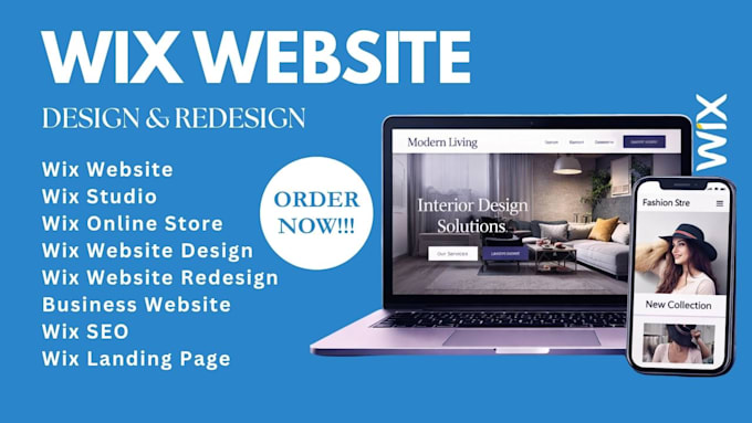 build wix website redesign wix ecommerce wix website development and wix studio