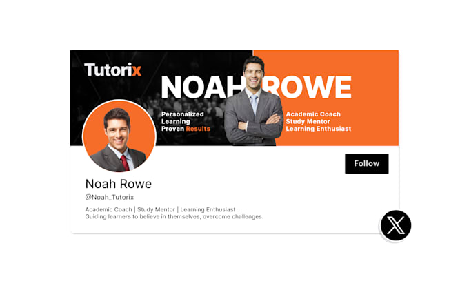 design a professional linkedin banner, twitter header, and facebook cover