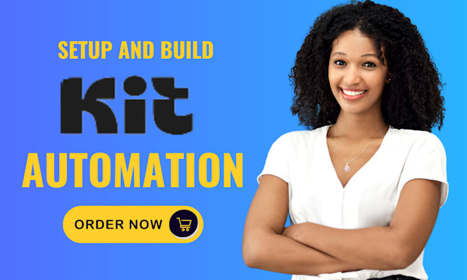 setup convertkit automation, kit landing page, kit email template, kit flow