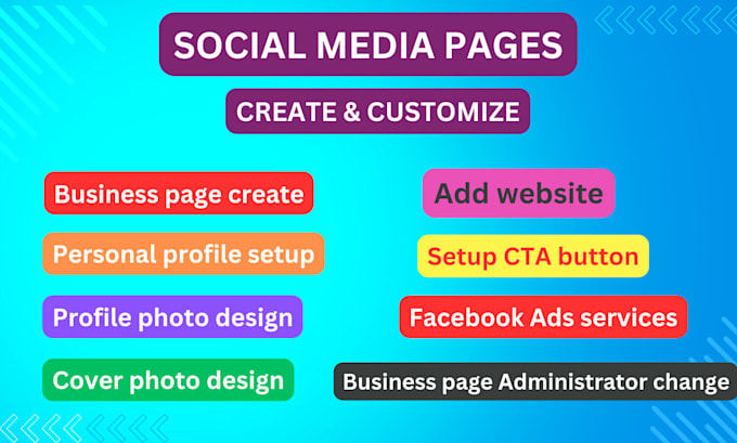 create and setup facebook business page