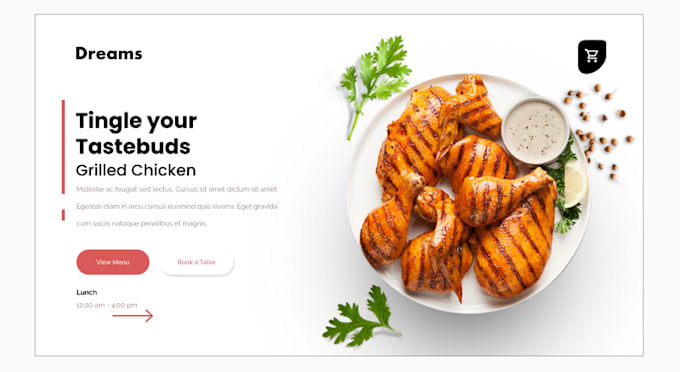 create responsive HTML , CSS landing pages