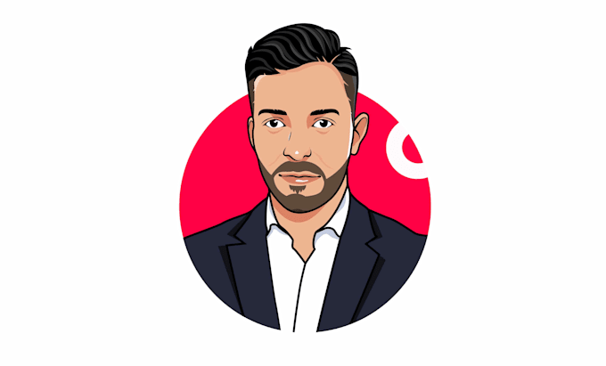 draw avatar cartoon or vector portrait from photo