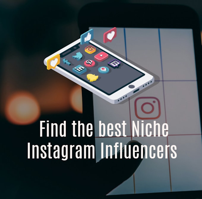 Find you the best instagram influencers for your niche by Mar_media