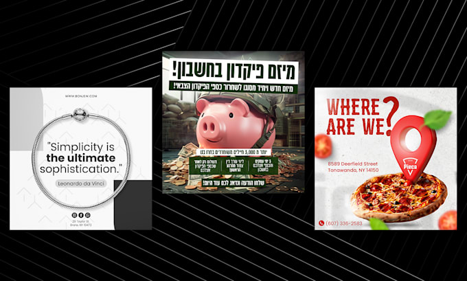 design engaging social media posts and carousel ads