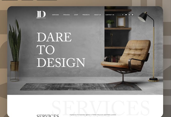 build a unique splash page or modern webflow landing page