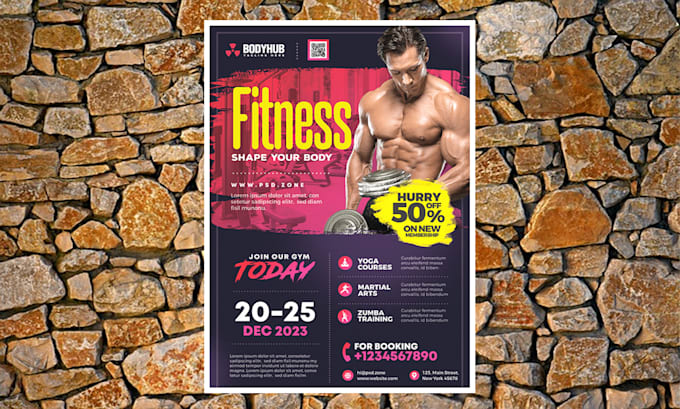 design beauty salon and spa flyer