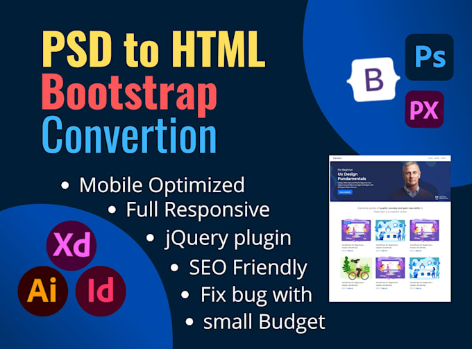 fix html, css, javascript and responsive issue or full website bugs in 12hrs