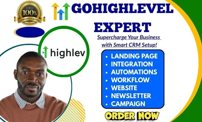 gohighlevel automation send email template landing page go high level a2p 10dlc