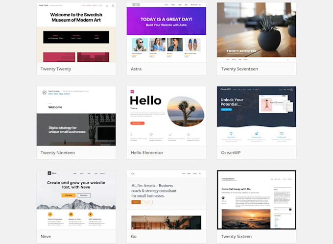build wordpress website, wordpress, website design or blog