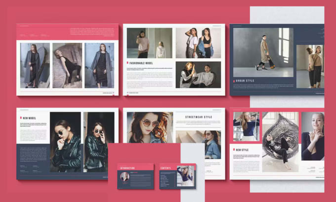 Design fashion lookbook, fashion catalog, magazine line sheet movie ...
