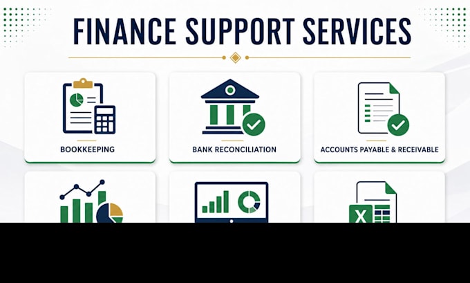 be your finance virtual assistant and remote bookkeeper