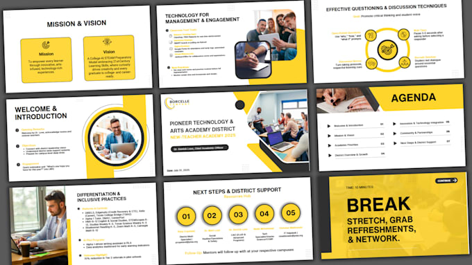 create eyecatching powerpoint and canva presentation