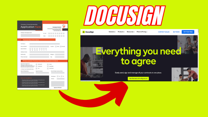 Create fillable interactive pdf template docusign adobe sign by