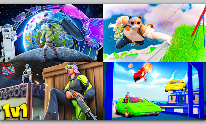 make eye catching 3d fortnite creative map thumbnail