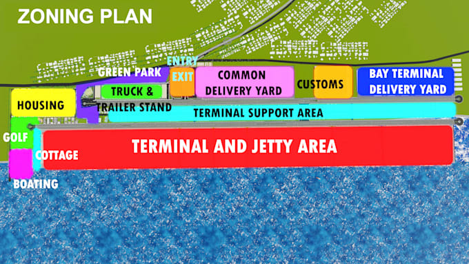 do the airport, launch terminals, and city make 3d animation