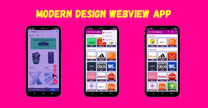 Create webview app for any website with support for google and other ...