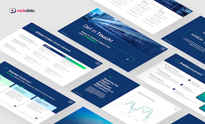 design a premium investor pitch deck