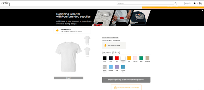 create pod print on demand shopify store with apliiq