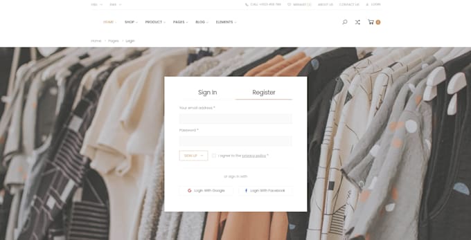 create custom website and landing pages