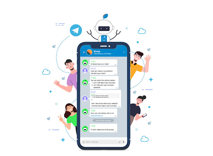 Make you a telegram ai chat bot python script by Quhu_01 | Fiverr