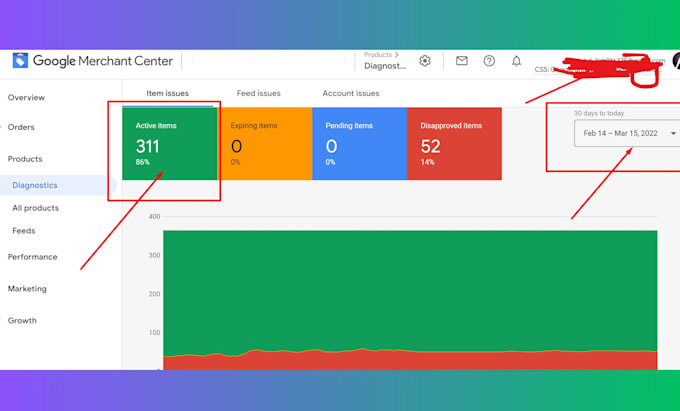 fix google merchant center suspension
