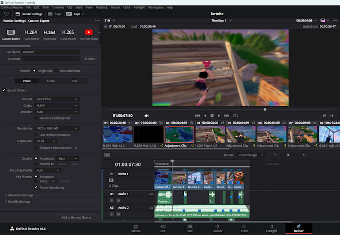 edit short montages for all types of videogames