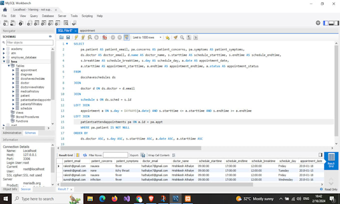 design database projects and do any sql task