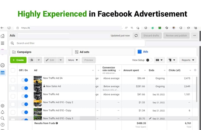 manage fb ads manager to run facebook ads campaign