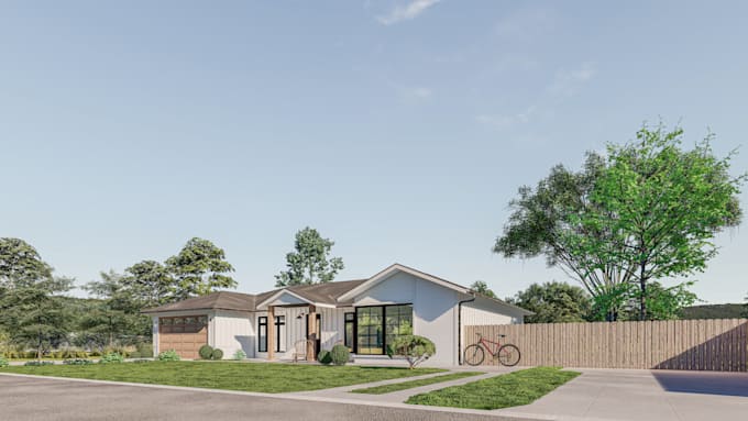 do best 3d models in sketchup or revit and 3d rendering