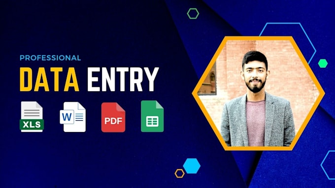Do data enter in microsoft excel by Muazamsaeed Fiverr
