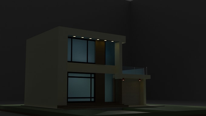 create 3d architecture buildings blender and planner 5d
