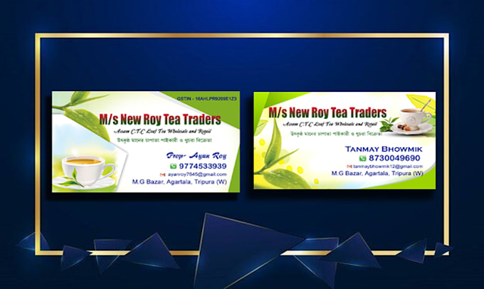 create luxury business card design