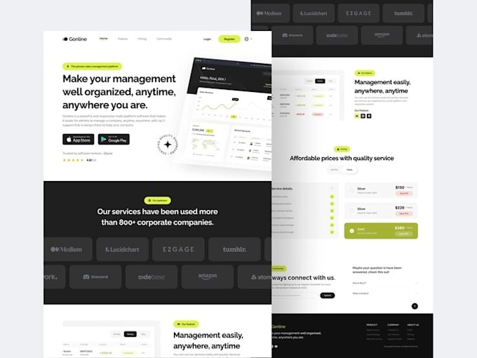 create professional godaddy website design or redesign