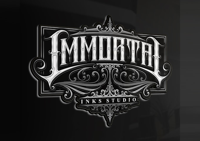 create logo for tattoo studio and tattoo artist