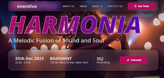 build music website, podcast, and dj website with full booking functionality