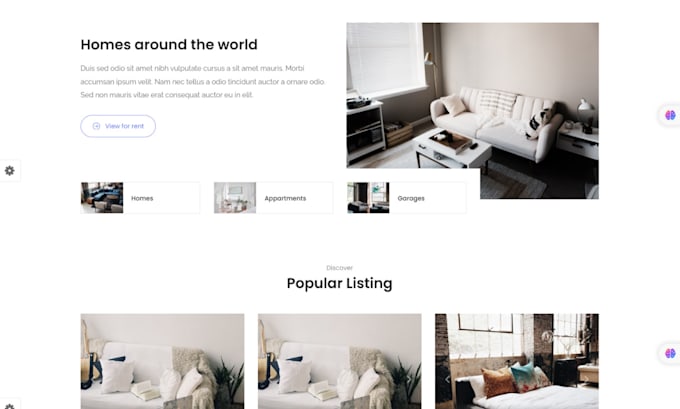customize or design geodirectory or directory website