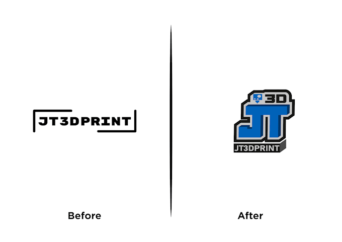 redesign, revamp, rebrand, vector, recreate refresh any logo