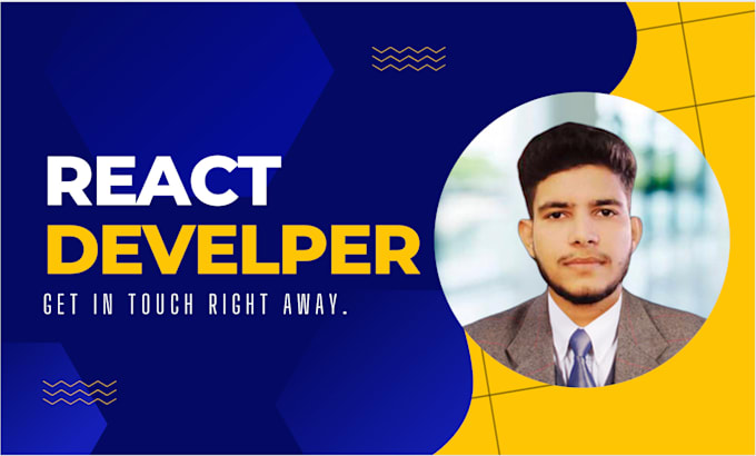 be your frontend react developer and build react js websites