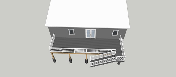 provide you deck patio pergola drawing set for city permit