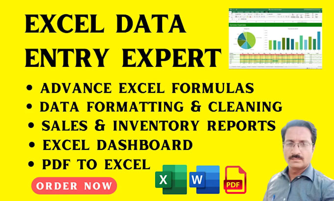 do data entry microsoft excel, virtual assistant, data collection, typing