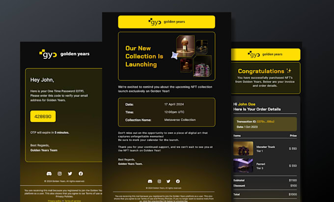 develop your customized responsive email template